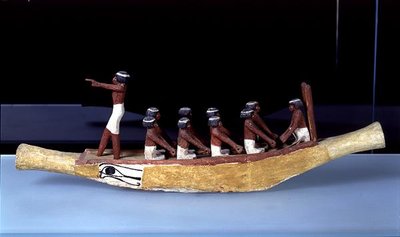 Modèle de bateau - Middle Kingdom Egyptian